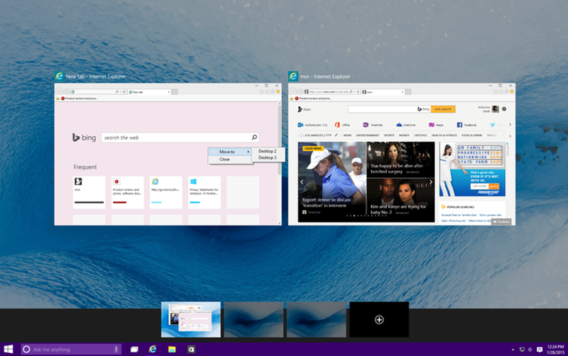 Multi Doing Virtual Desktop - Windows 10