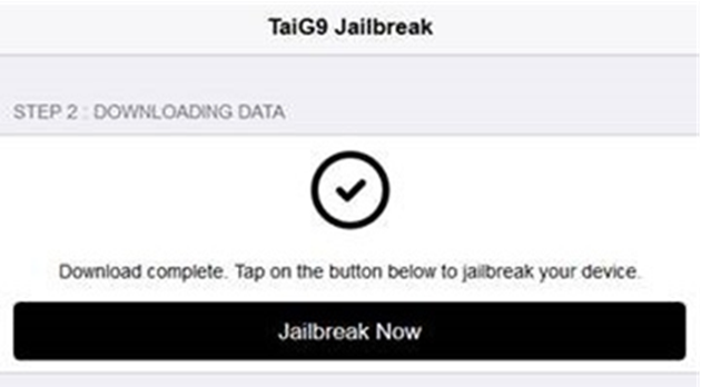 Jailbreak iOS Palsu Alur proses jailbreak yang menyesatkan