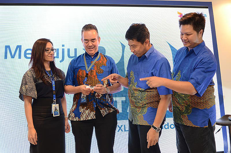 Peluncuran layanan mobile broadband XL di Jakarta (Foto: Hendra/ArenaLTE)
