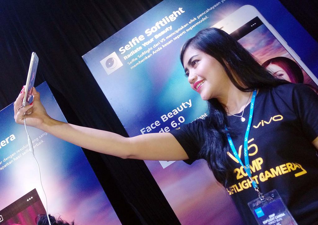 Smartphone selfie Vivo V5