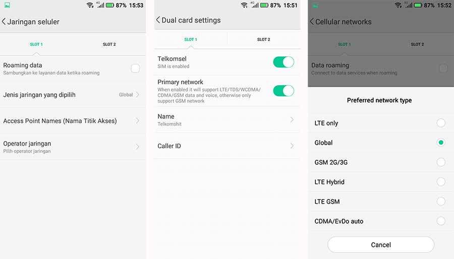 Cara Mengubah Jaringan 3g Ke 4g Lte Di Smartphone