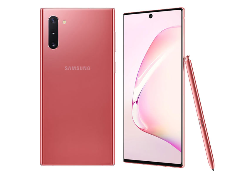 Warna Baru Samsung Galaxy Note10 Aura Pink, Harga IDR13jutaan