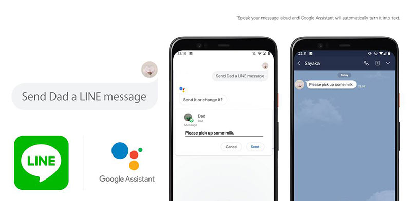 Kirim Dan Baca LINE Bisa Dengan Perintah Suara Google Assistant 1