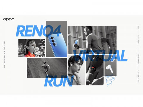 OPPO Gelar Reno4 Virtual Run. Event Lari Daring 1