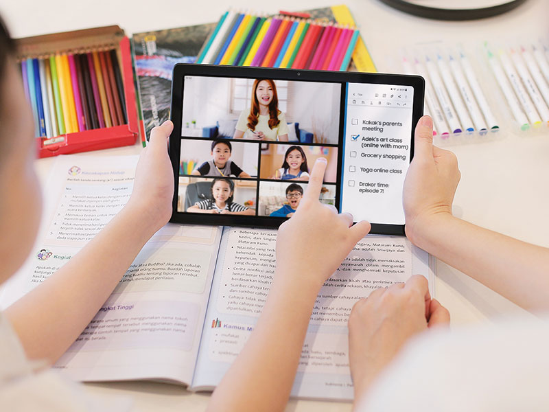 Tetap Fokus Belajar dan Gembira Bersama Samsung Galaxy Tab A7 4